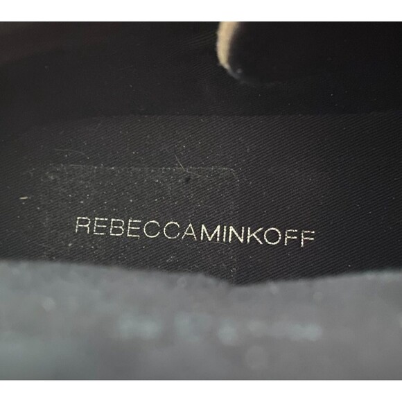 Rebecca Minkoff Zaina Womens‎ Embroidered Suede Sneaker Hi Top Size 10M Floral - Picture 10 of 12